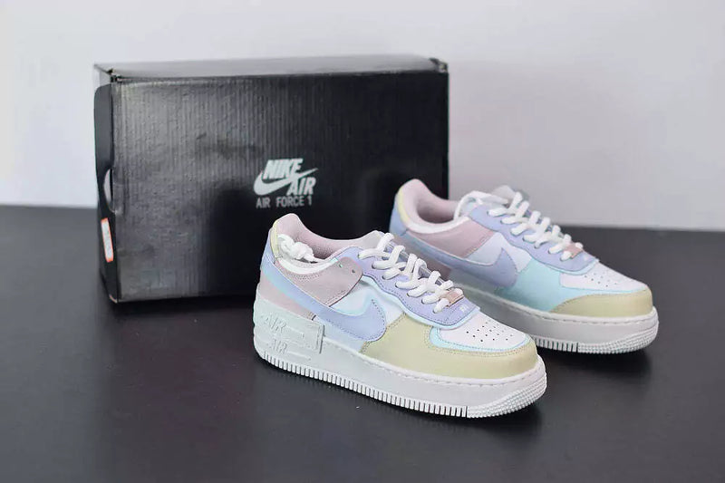 Air Force 1 Shadow White Glacier Blue Ghost