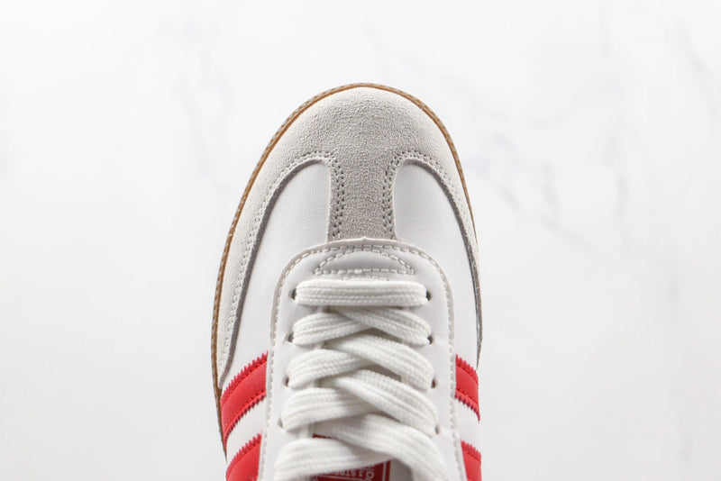 Samba White & Scarlet