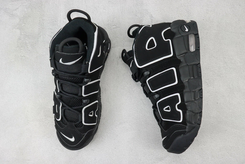 Air More Uptempo Black White
