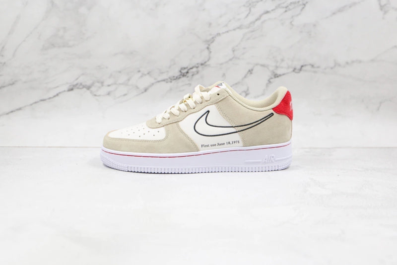 Air Force 1 Low First Use Light Sail Red