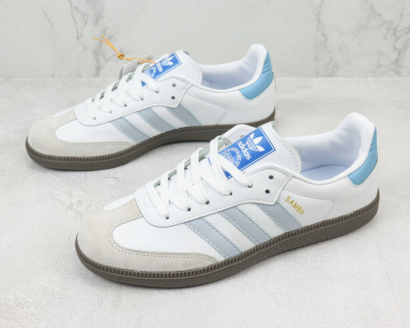 Samba White Halo Blue