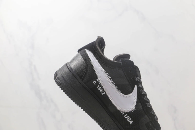 Off White X Air Force 1 Low Black White