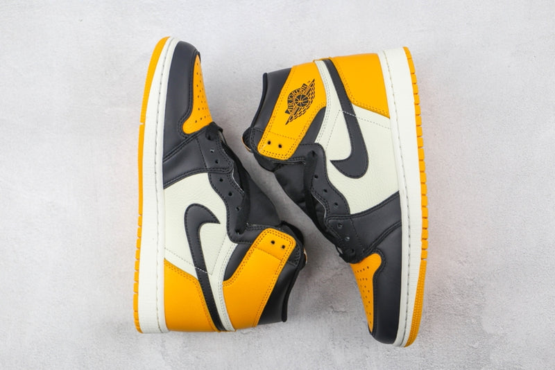 Air Jordan 1 High Yellow toe