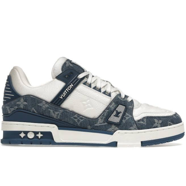 Louis Vuitton Trainer Low Monogram Denim Blue