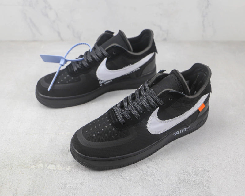 Off White X Air Force 1 Low Black White