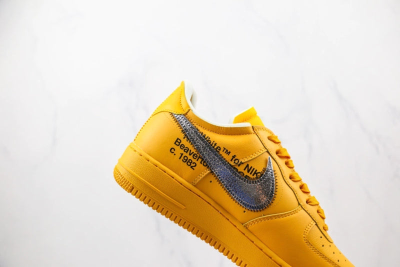 Off-White x Air Force 1 Low University Gold