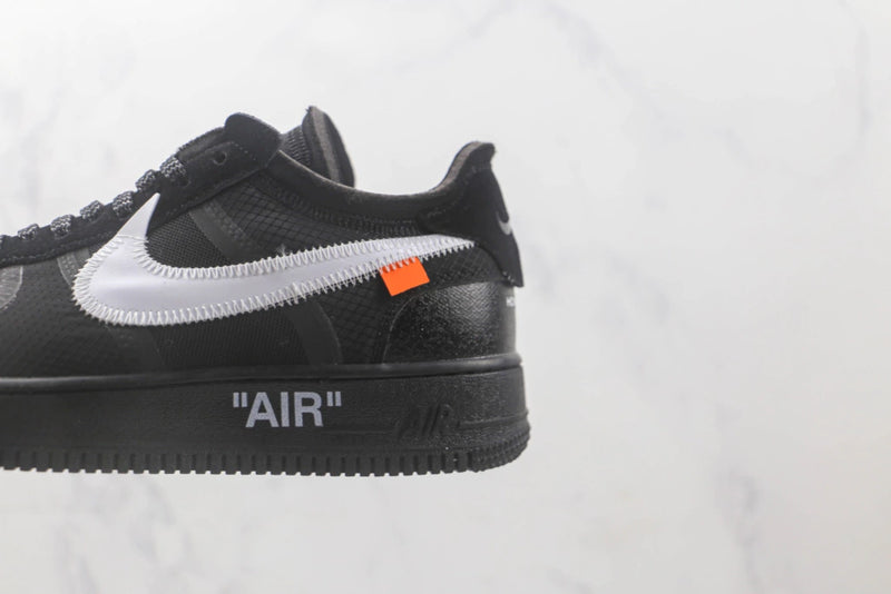 Off White X Air Force 1 Low Black White