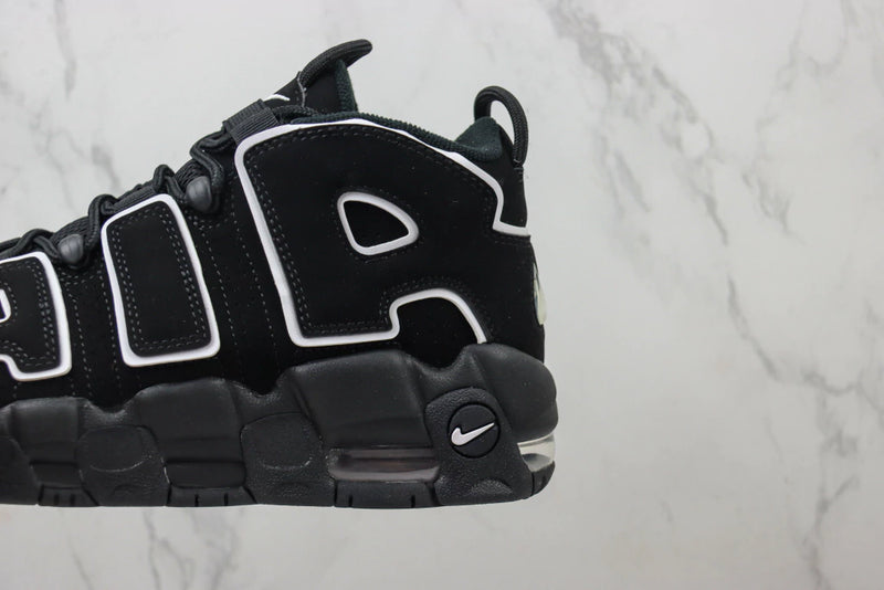 Air More Uptempo Black White
