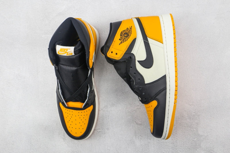 Air Jordan 1 High Yellow toe
