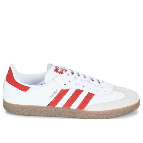 Samba White & Scarlet