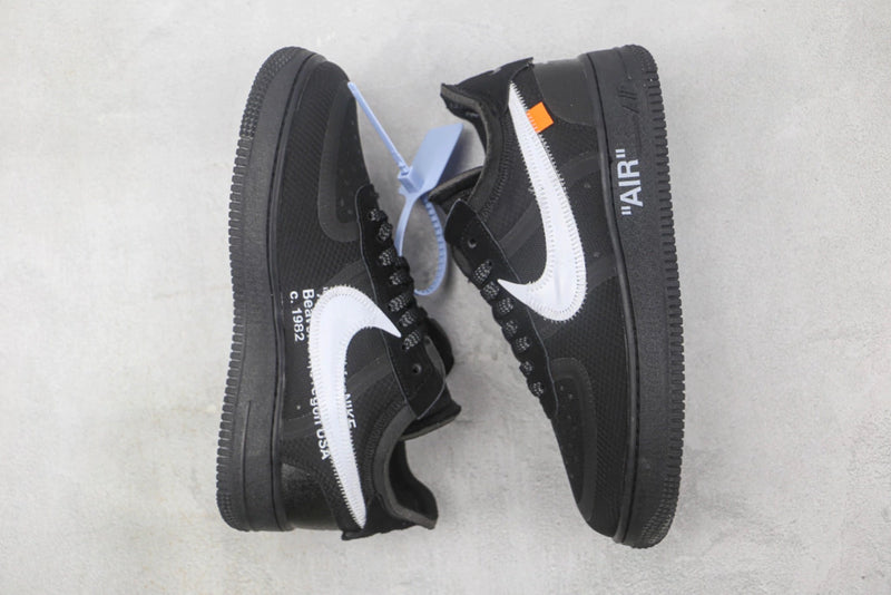 Off White X Air Force 1 Low Black White