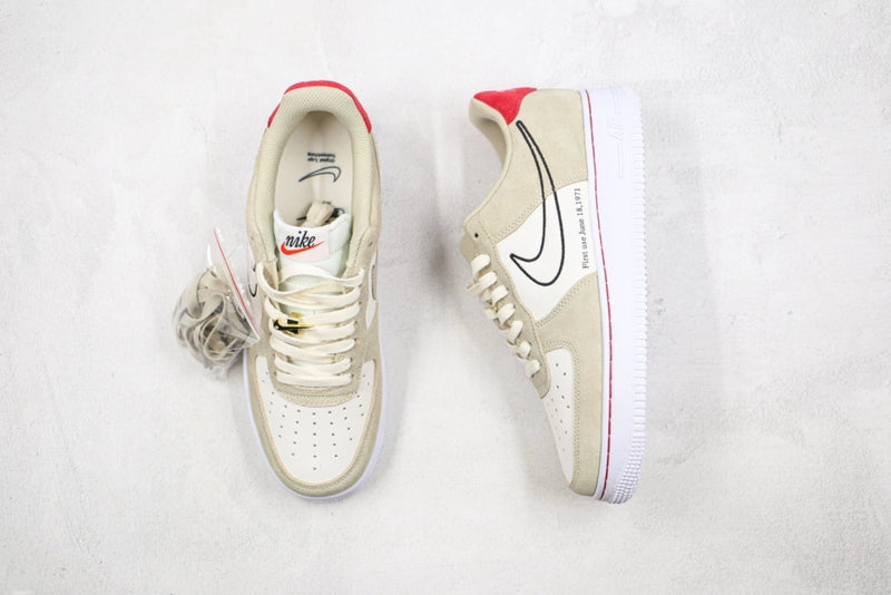 Air Force 1 Low First Use Light Sail Red