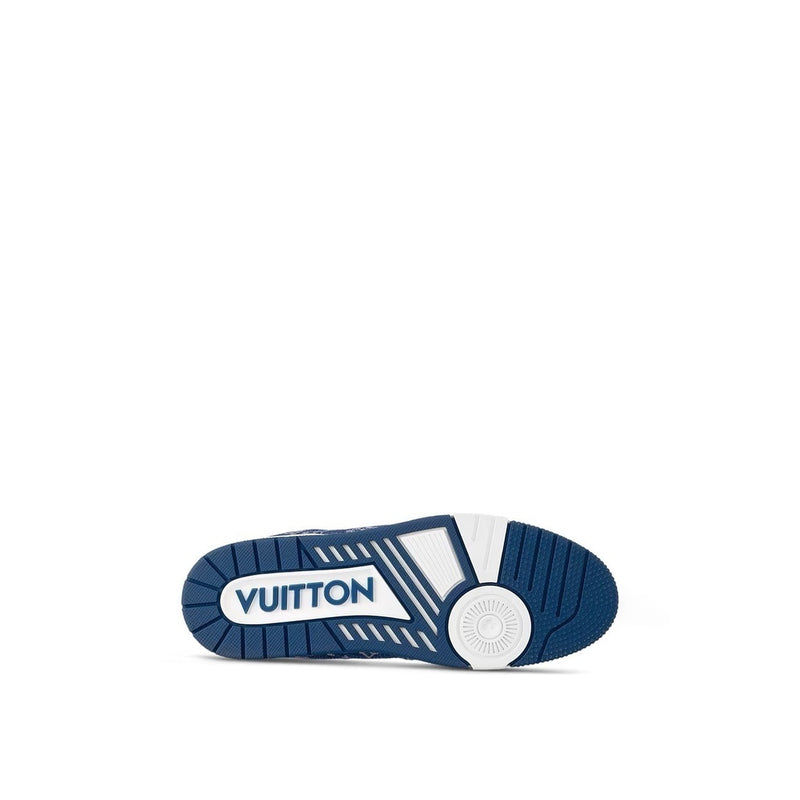 Louis Vuitton Trainer Low Monogram Denim Blue
