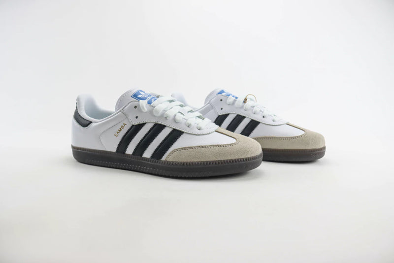 Samba Adv White Black Gun