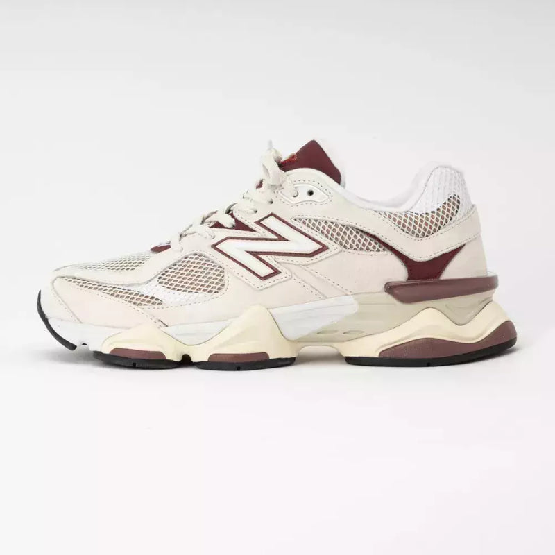 New Balance 9060 Linen Burgundy