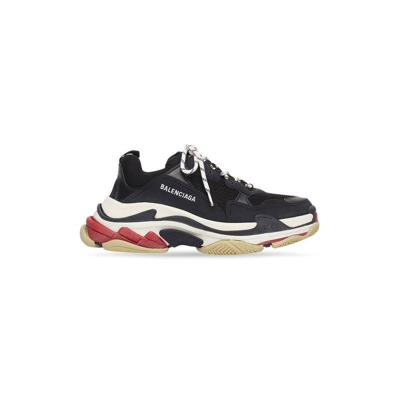 Balenciaga Triple S Black White Red