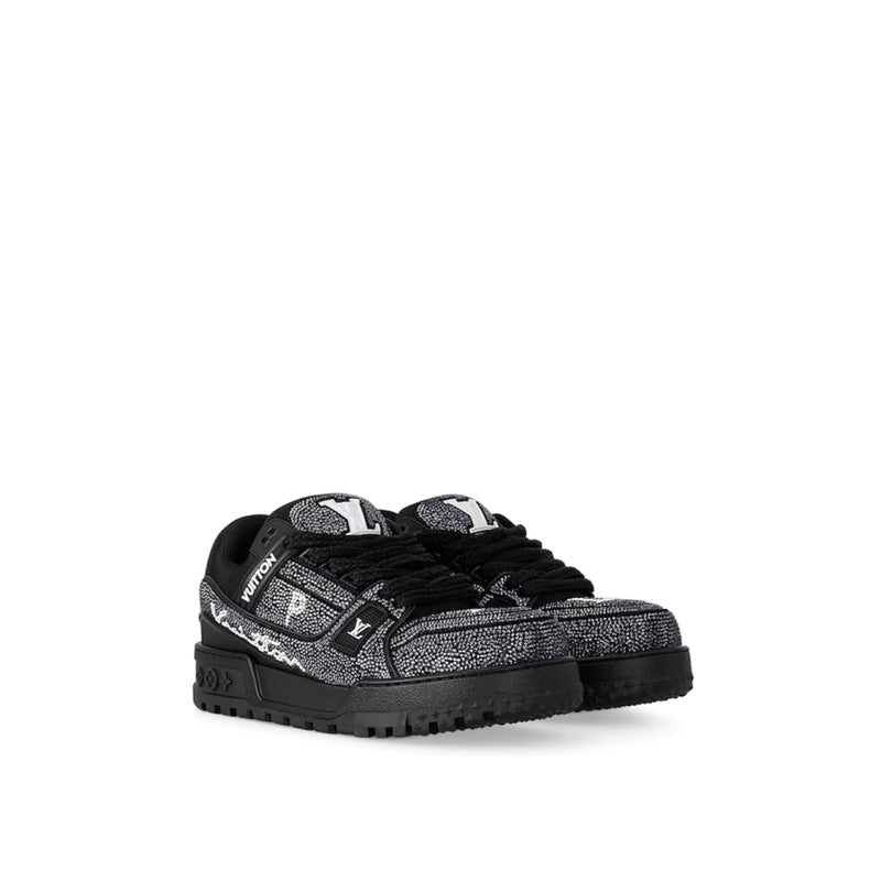 Louis Vuitton Black Crystal Trainer Maxi