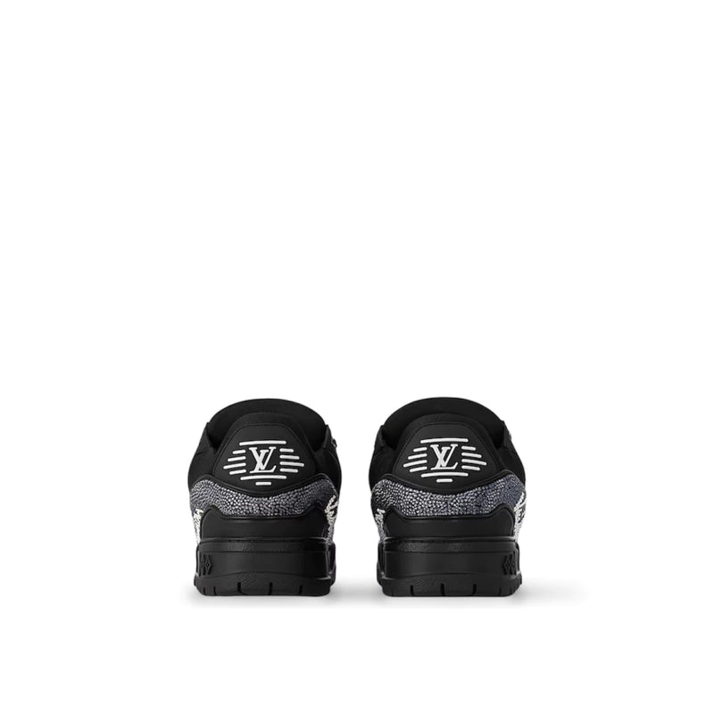 Louis Vuitton Black Crystal Trainer Maxi