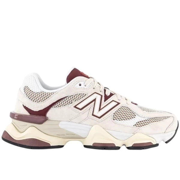 New Balance 9060 Linen Burgundy