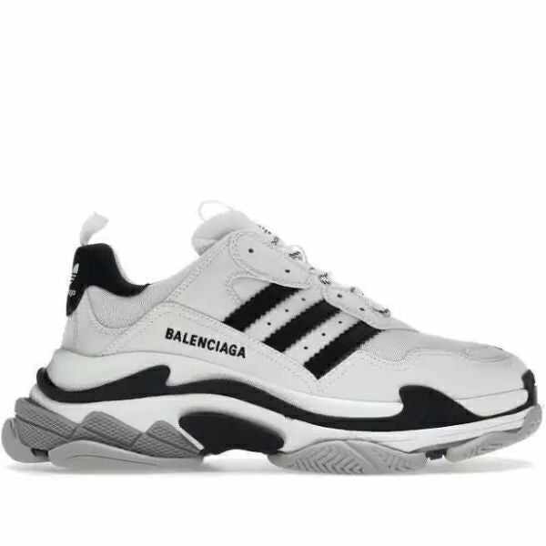 Balenciaga Adidas White Black
