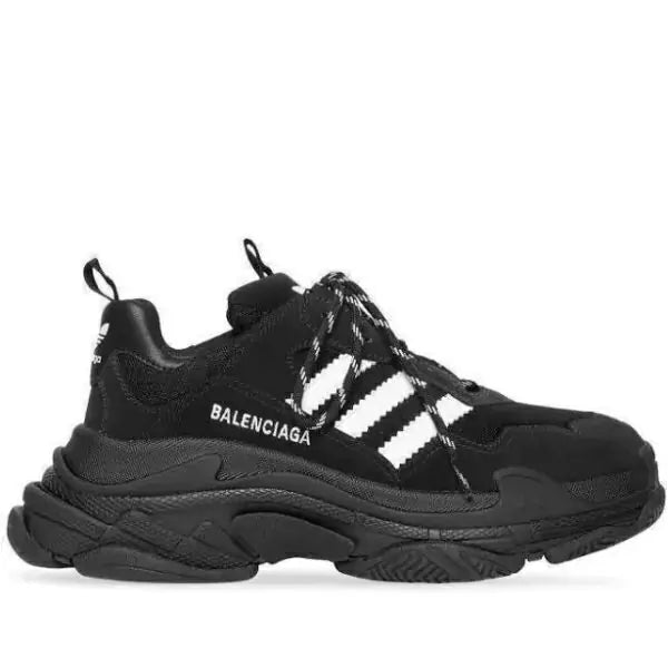 Balenciaga X Adidas Black White
